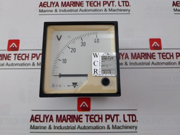 Carlo Gavazzi W96 Voltmeter 40v
