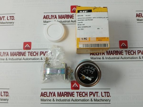 Caterpillar 7w2937 Oil Pressure Indicator 80psi