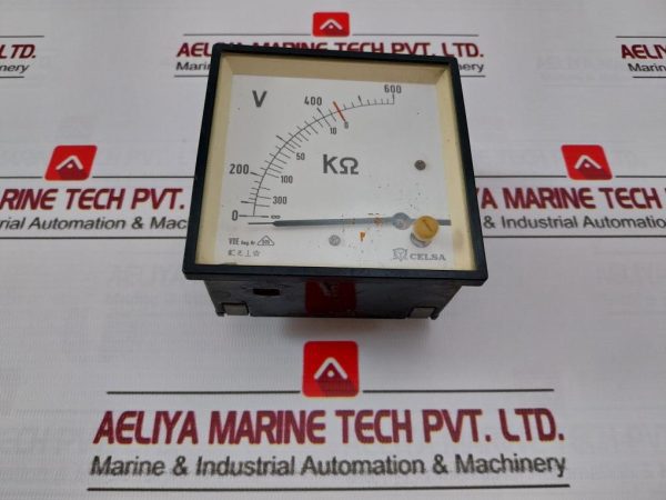 Celsa 0 To 600 V Volt Meter