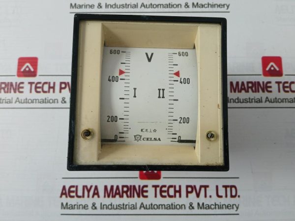 Celsa 1 0175 014 4101 Analog Voltage Meter