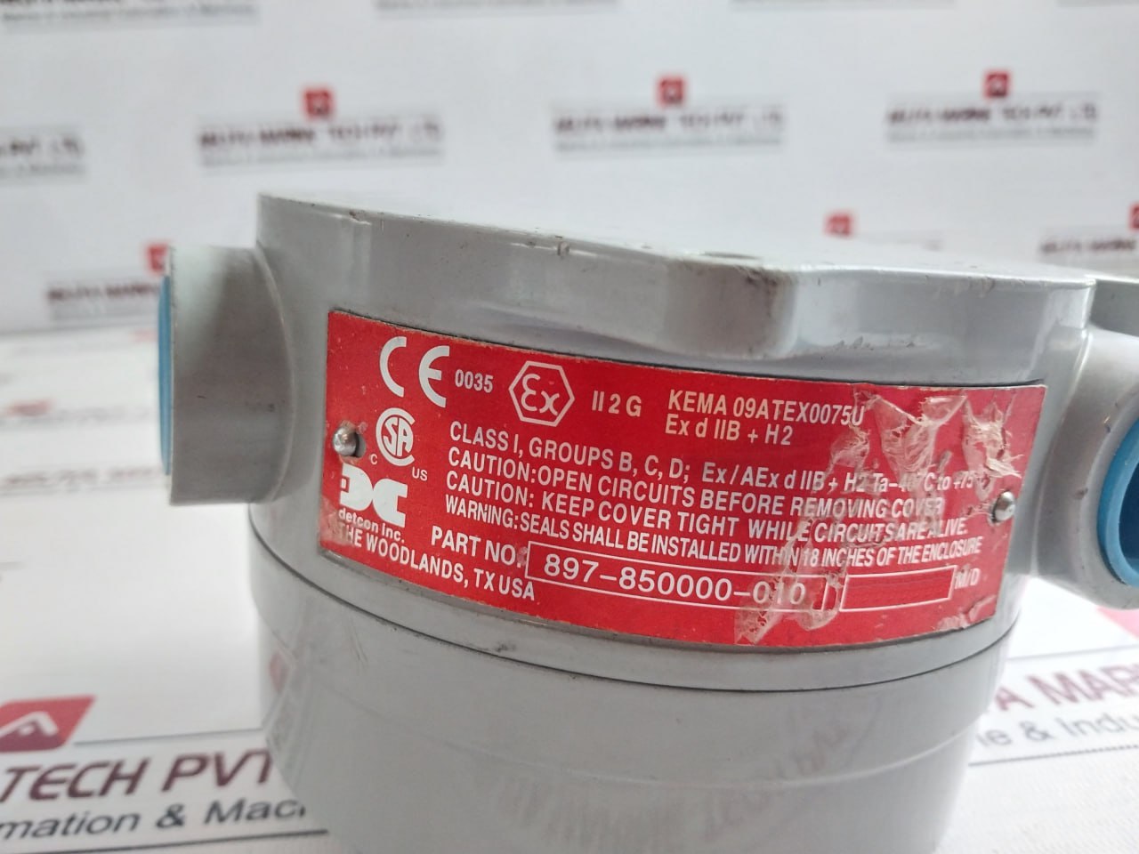 Detcon 897-850000-010 Junction Box 28v - Image 10