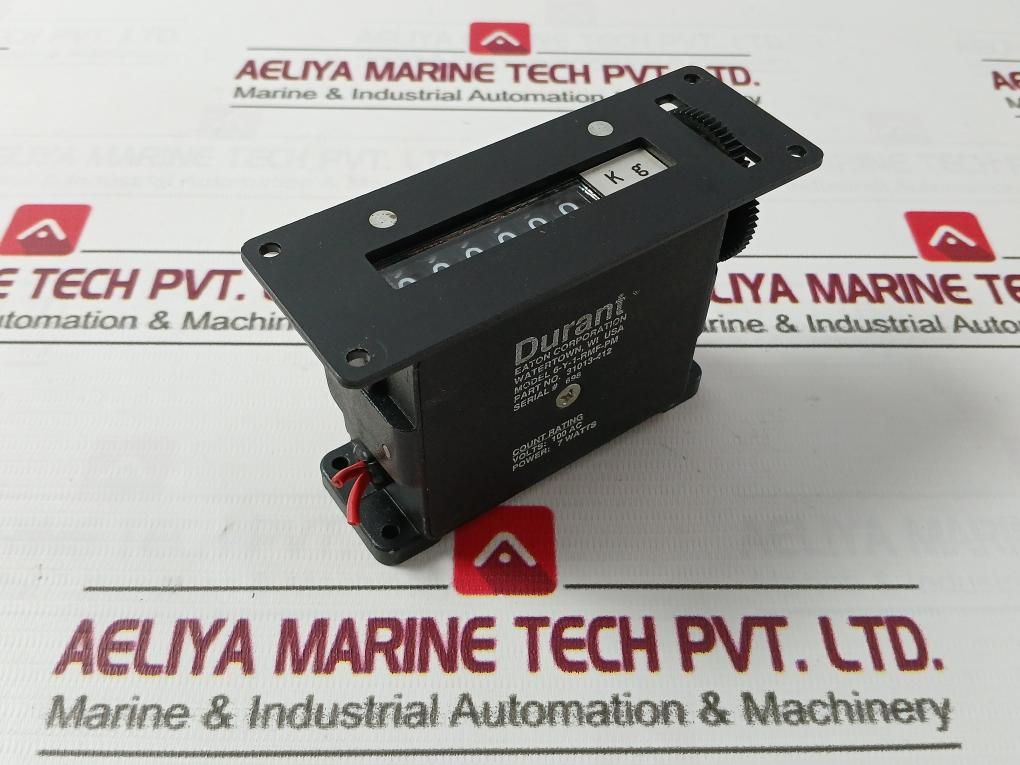 Eaton 6-Y-1-Rmf-Pm Electromechanical Counter 100v - Image 3