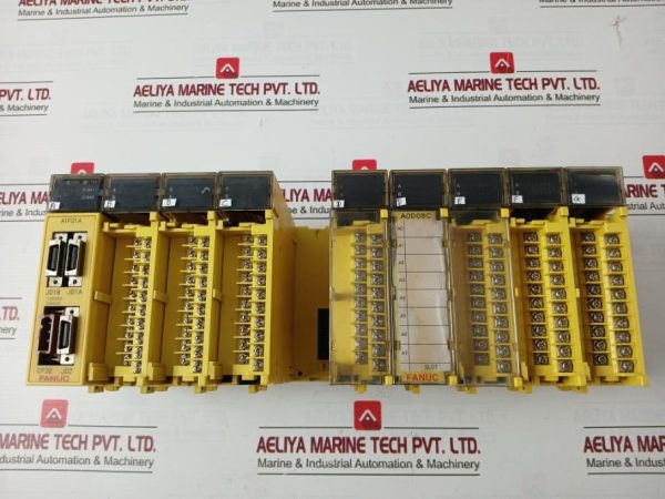 Fanuc Abu10a I/O Module Horizontal Base Unit 24v