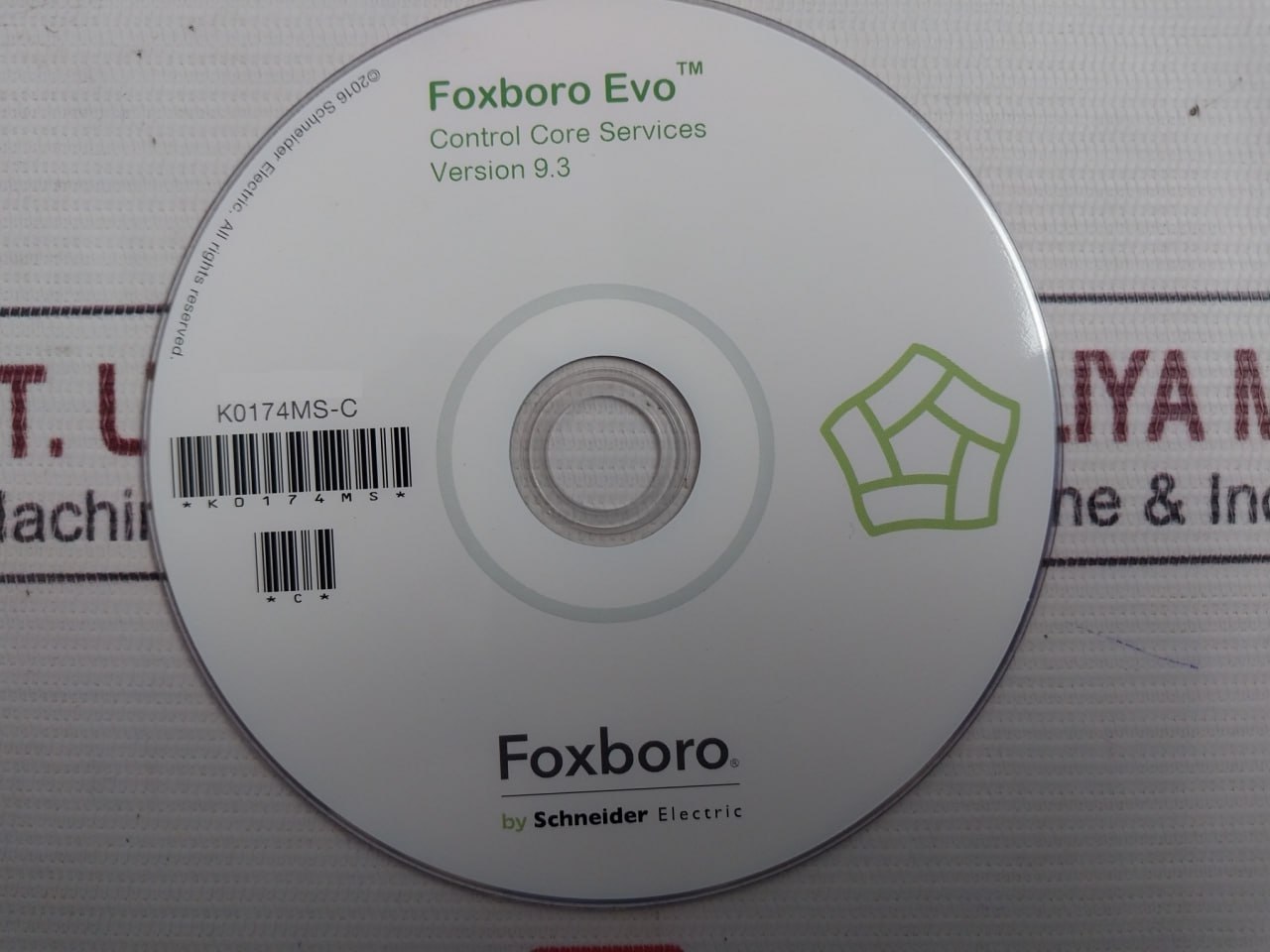 Foxboro K0174ms-C Control Core Services Disc - Image 5