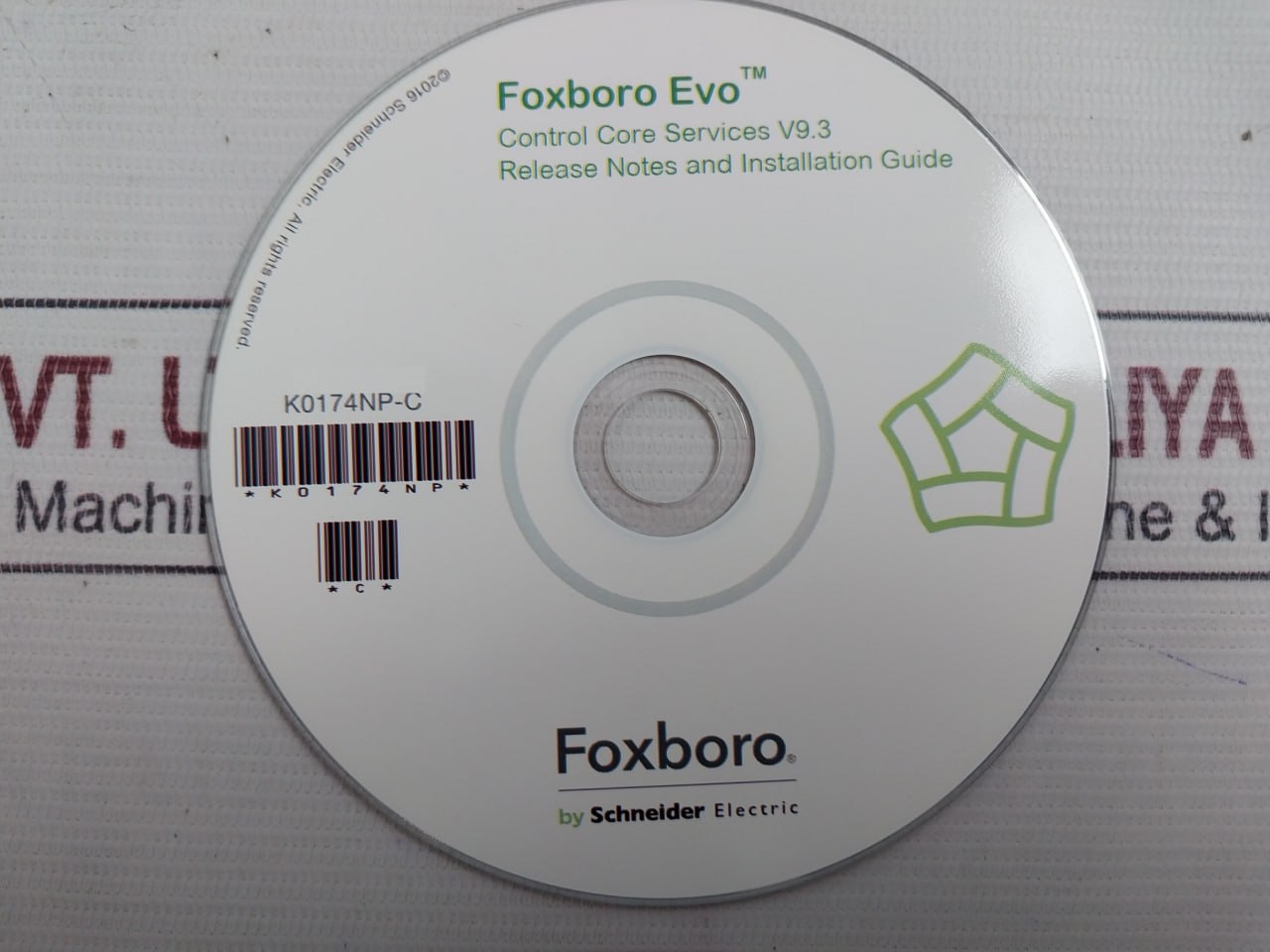 Foxboro K0174np-C Control Core Services V9.3 Disc - Image 5