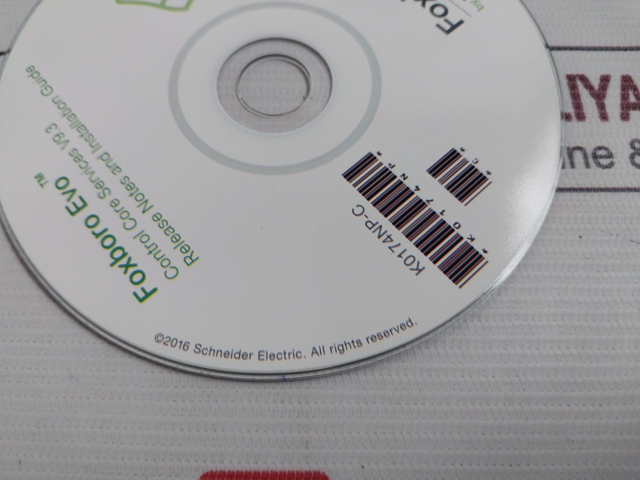 Foxboro K0174np-C Control Core Services V9.3 Disc - Image 6