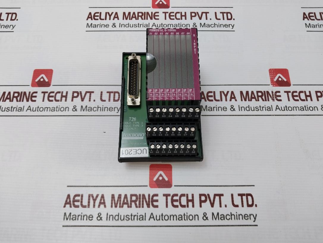 Foxboro P0916kf-0b Plc Module W Din Mount Base 10v