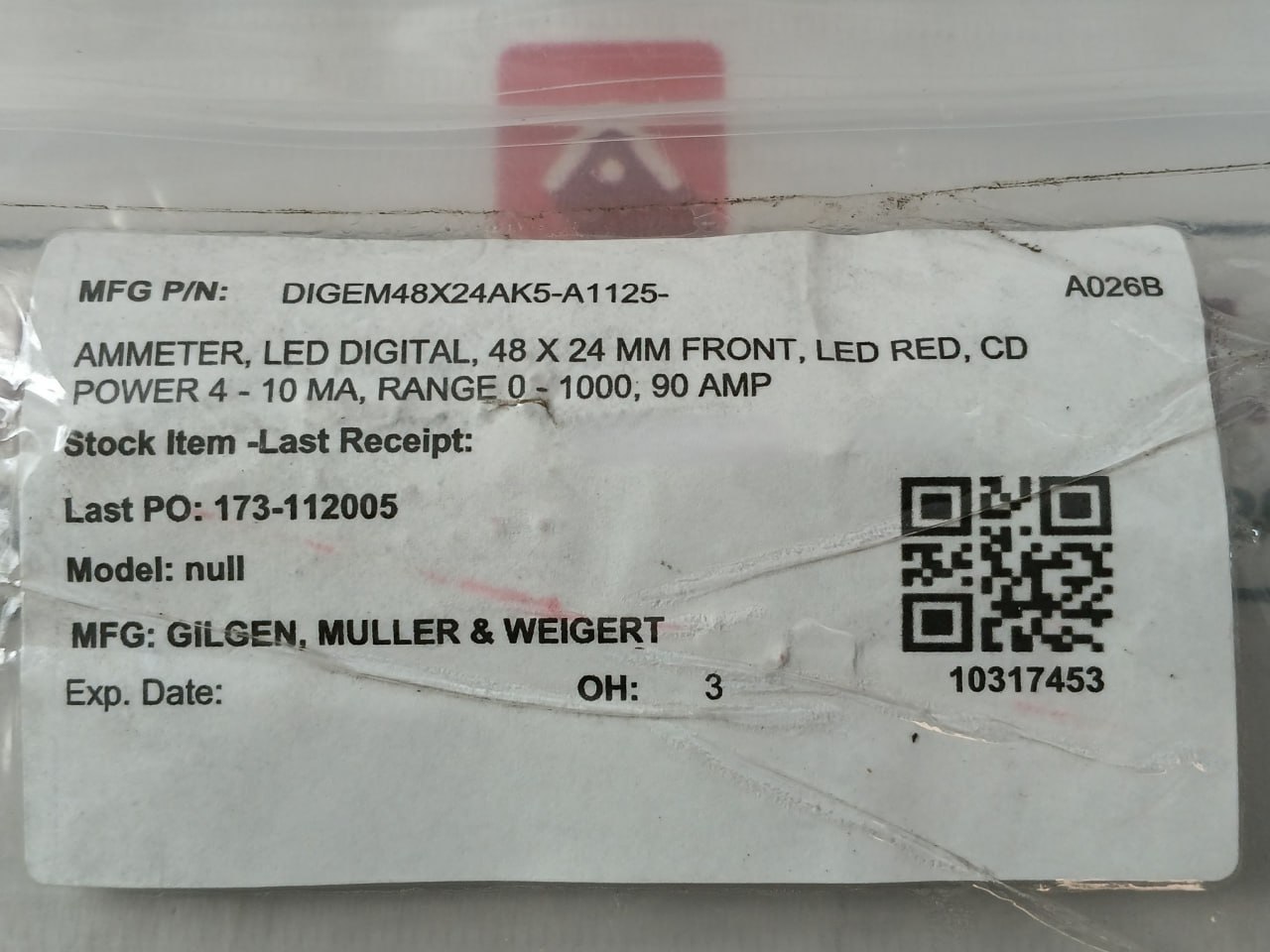 Gmw Digem 48 X 24 Ak5 Digital Panel Meter 24v - Image 7