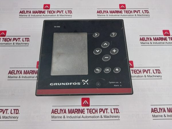 Grundfos Cu 352 Multi Pump Control Panel