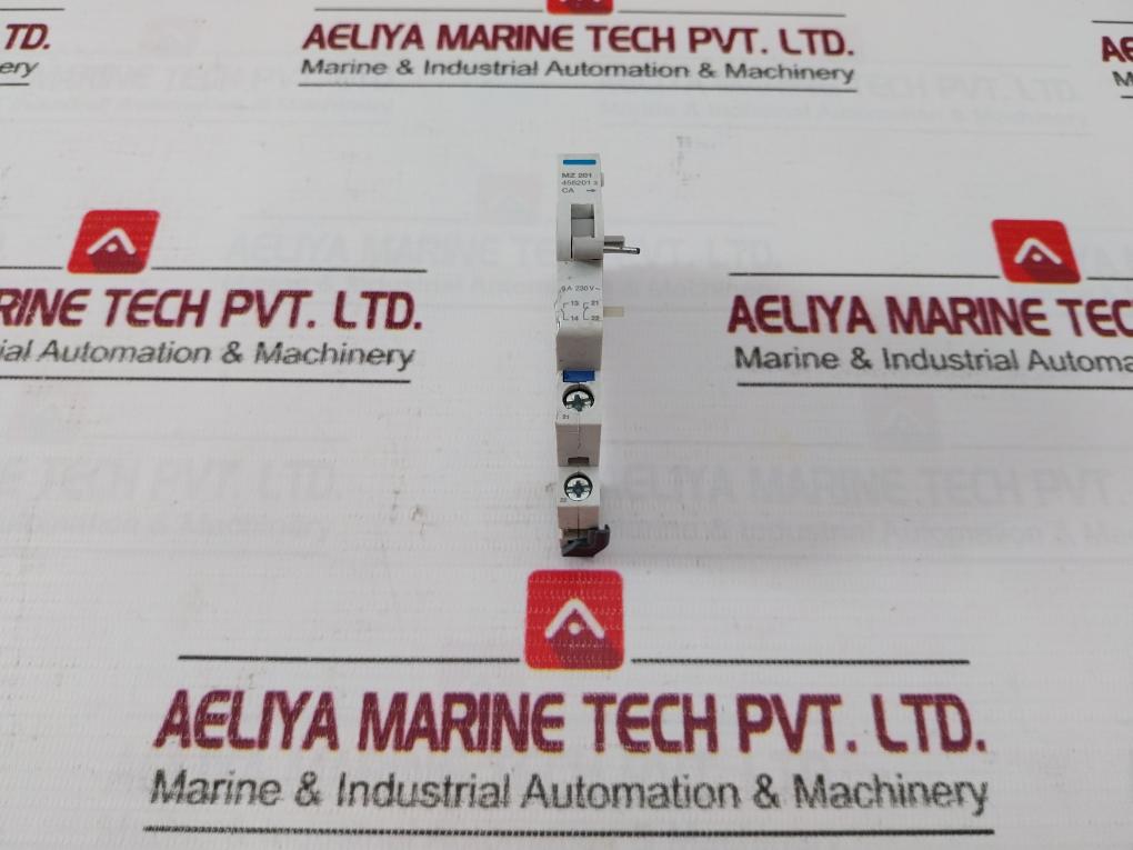 Hager Mz 201 Auxiliary Aux Contact Switch 230v