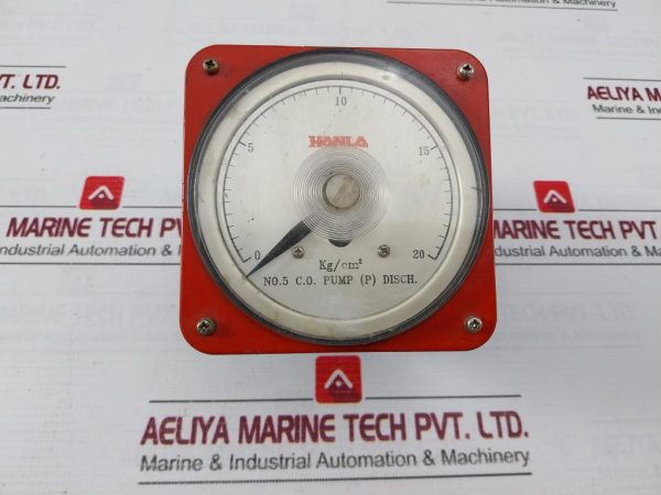 Hanla 0-20 KgCm2 D.C. Ammeter 500v