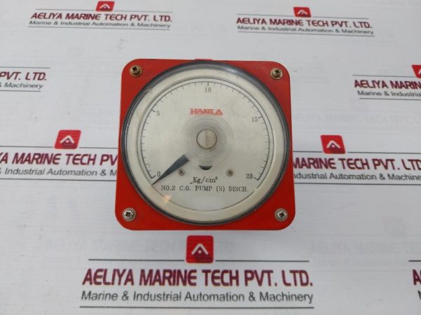 Hanla 0-20 KgCm2 D.C. Ammeter 500v