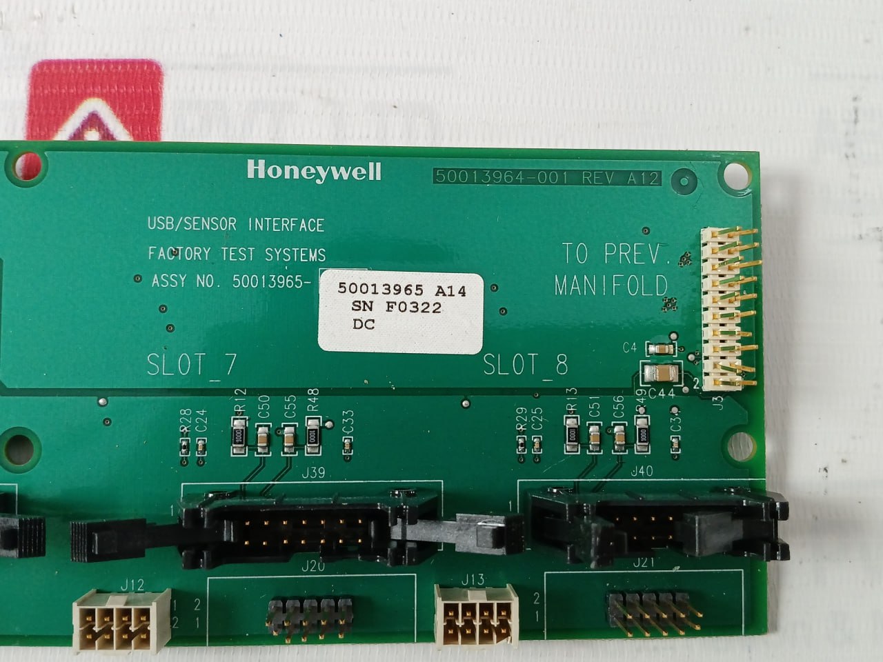Honeywell 50013964-001 Pcb For Usb/Sensor - Image 5