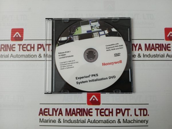 Honeywell 51155281 System Initialization Dvd
