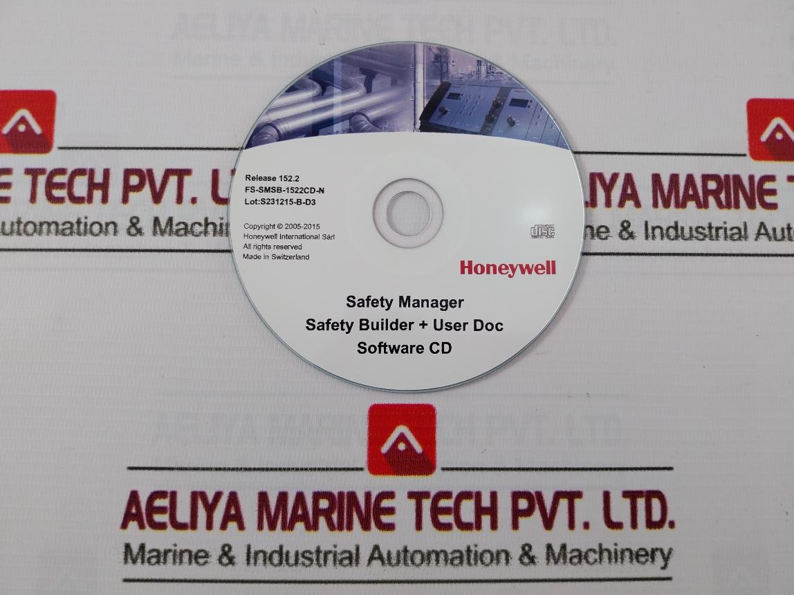 Honeywell Fs-Smsb-1522cd-N Safety Builder + User Doc Software Cd Kit - Image 3