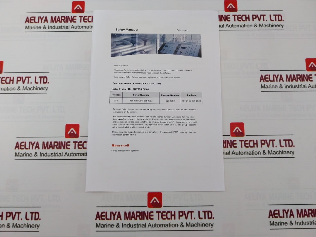 Honeywell Fs-Smsb-1522cd-N Safety Builder + User Doc Software Cd Kit - Image 6