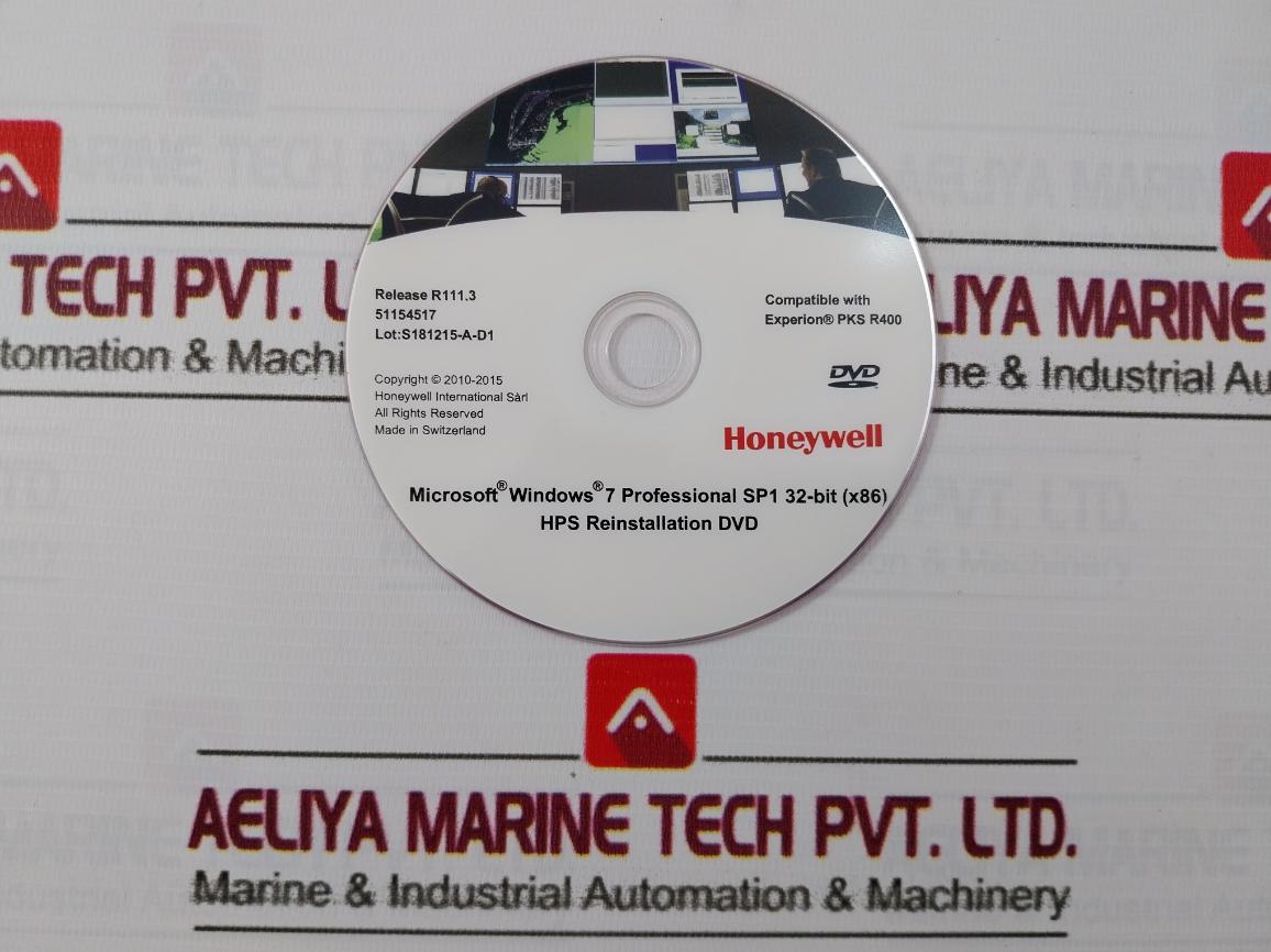 Honeywell Hps Reinstallation Dvd - Image 3