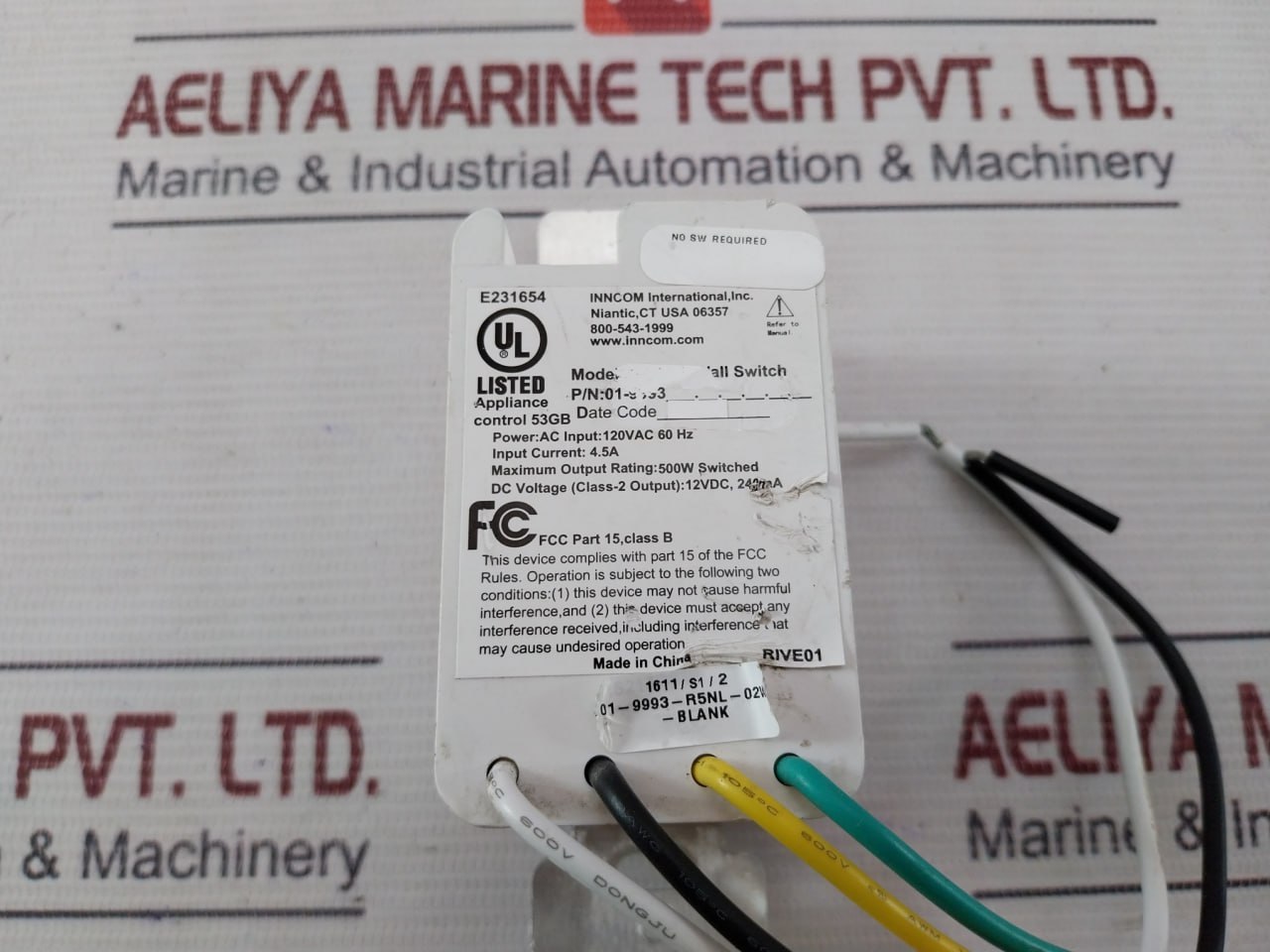 Honeywell S217r5 Wall Switch Blank System Controller 500w - Image 5