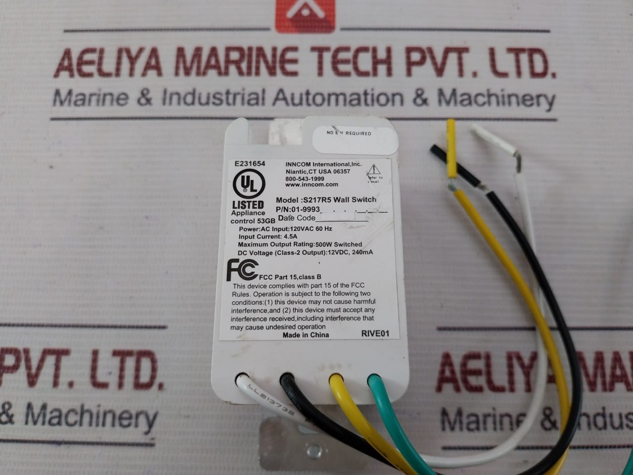 Honeywell S217r5 Wall Switch Blank System Controller 500w - Image 6