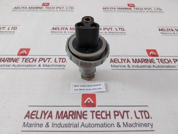 Impa 792801 Resin Marine Electrical Plug 250v