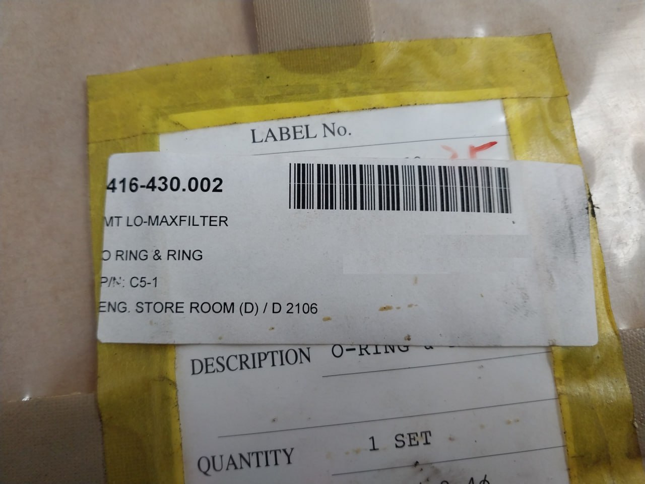 Kawasaki Ts-159 O-Ring & Ring Set - Image 5