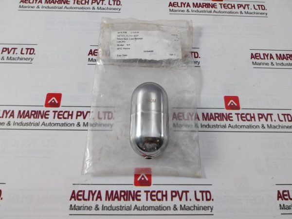 Kenco 2-540-M Liquid Level Float Flow Meter Bop