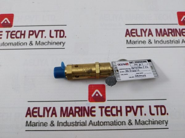 Kingston 112css-2 Asme-Code Safety Valve 225psi