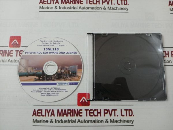 Krohne 15nl118 Pipepatrol Software And License Cd