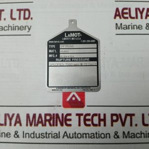 Lamot 14” Std (Aa) Rupture Disc