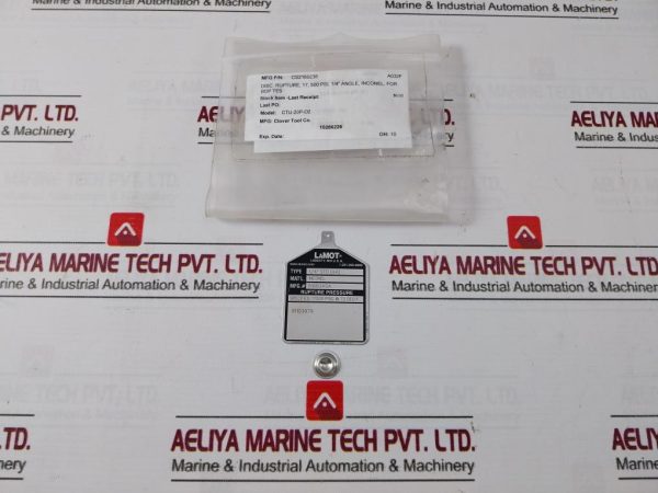 Lamot 14 Std (Aa) Rupture Pressure Model 17500psig
