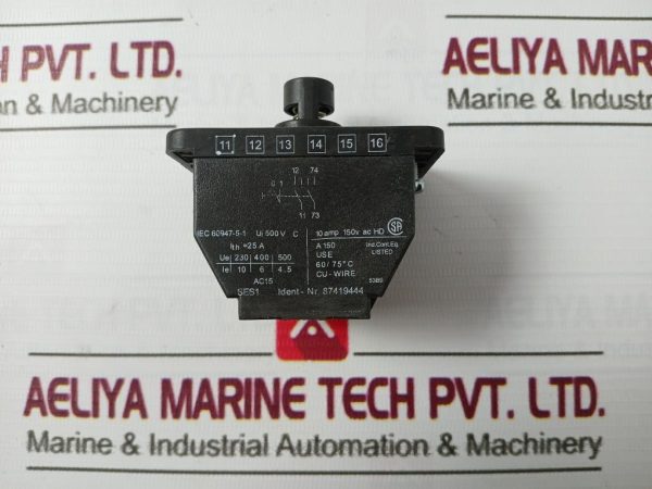 Mannesmann Demag 87419444 Contact Block 150v