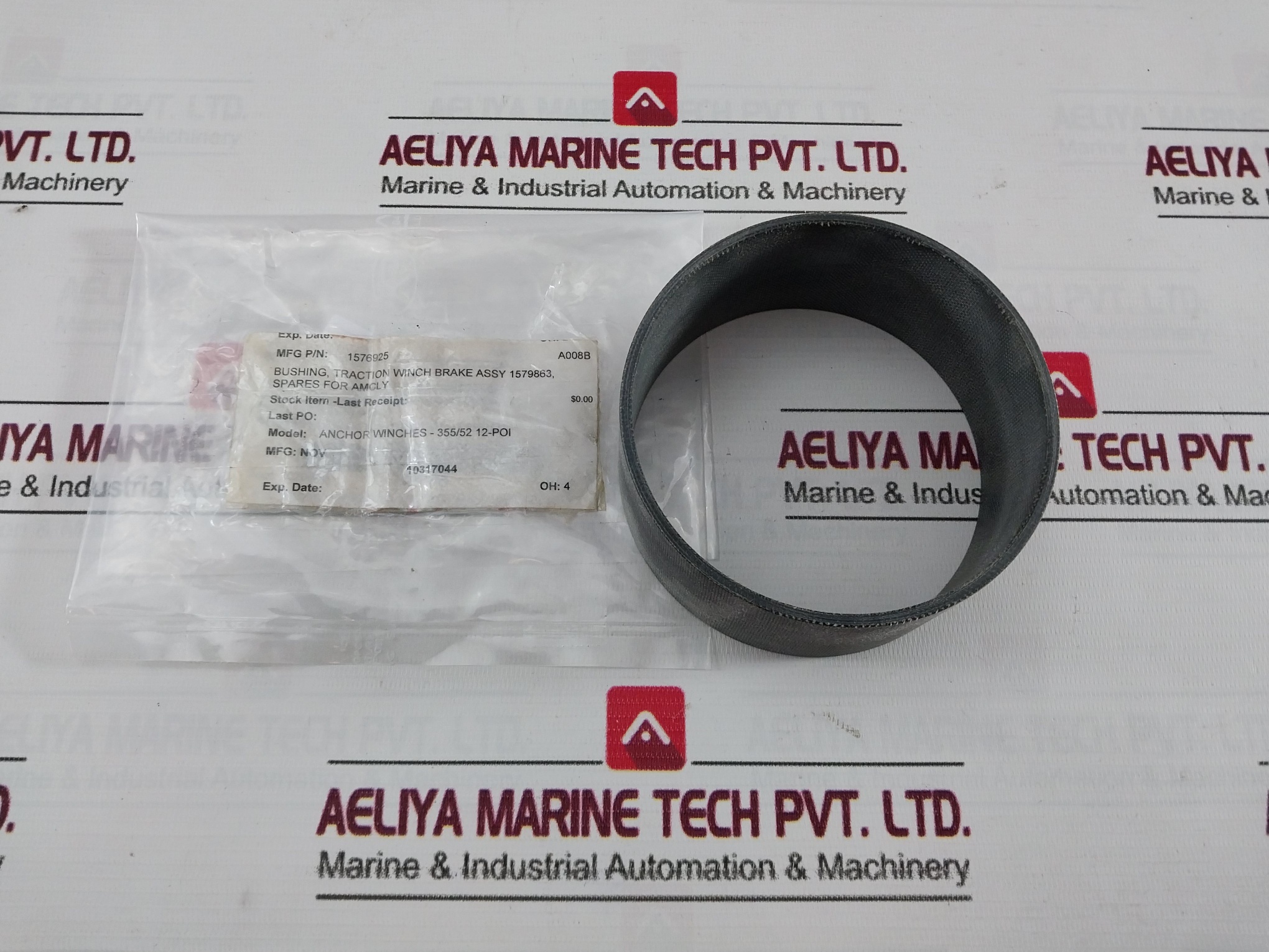 Nov 1576925 Traction Winch Brake Assembly Rev 0 Anchor Winches-