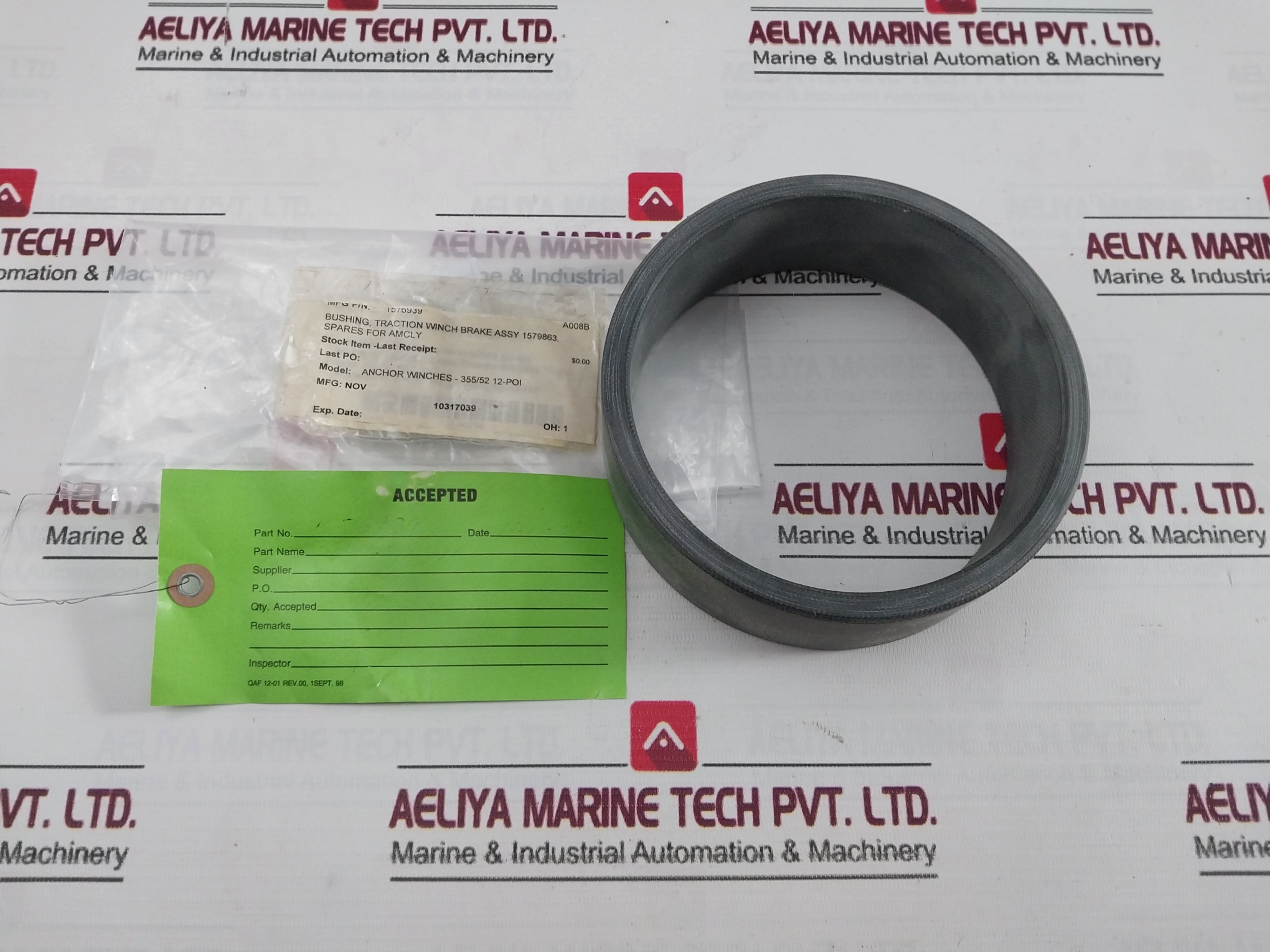 Nov 1576939 Bushing Traction Winch Brake Assy Anchor Winches