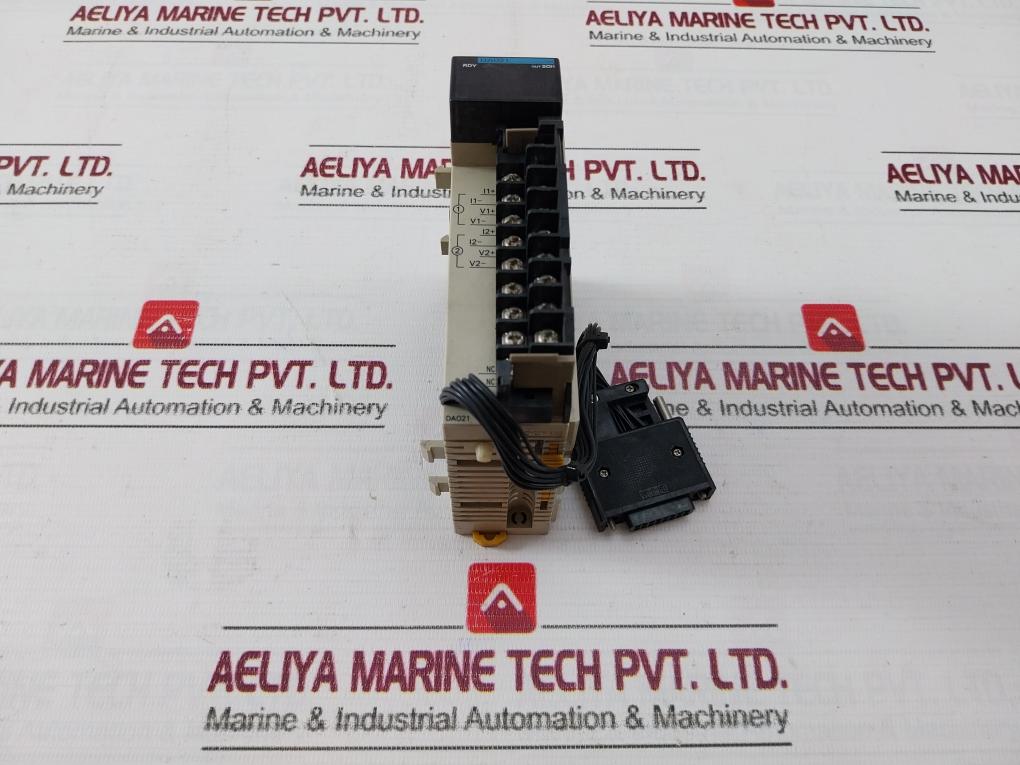 Omron Cqm1-Da021 Analog Output Module 10v