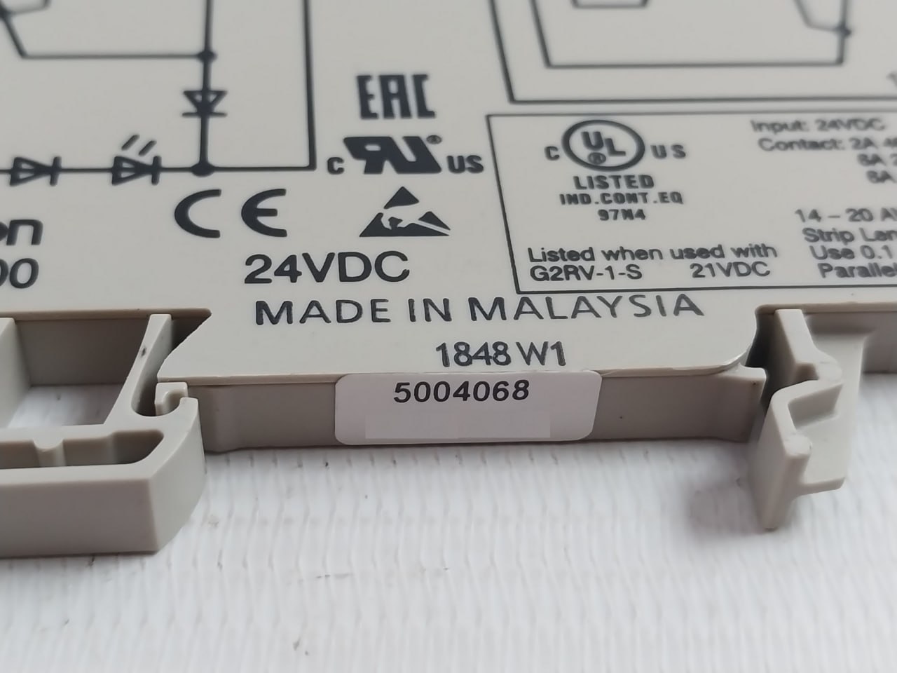 Omron G2rv-Sl500 Interface Relay 400v - Image 8