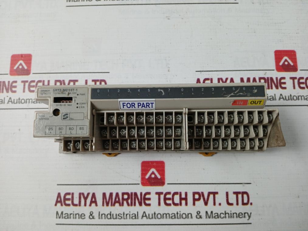 Omron Srt2-Md16t-1 Remote Terminal Input 24v