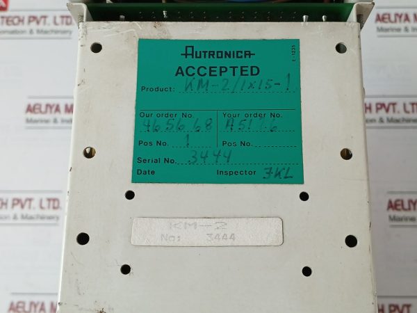 Autronica Km-2 Alarm And Monitoring System 600˚C - Image 7