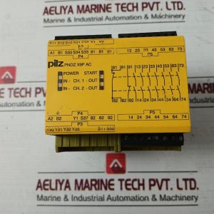 Pilz Pnoz X9p 24vdc 100-240vacdc 7no Safety Relay