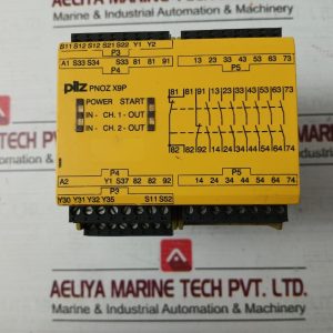 Pilz Pnoz X9p 24vdc 7nO 2nC 2so Safety Relay