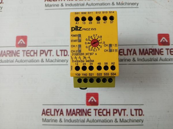 Pilz Pnoz Xv3 324vdc 3nO 2nO T Safety Relay