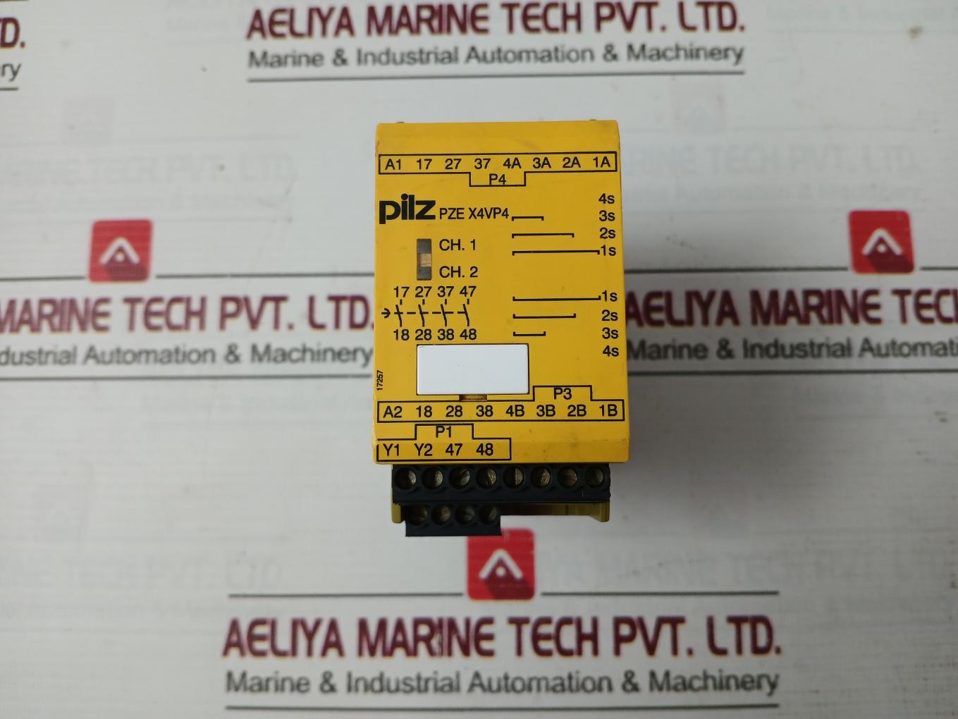 Pilz Pze X4vp4 24vdc 4nO Safety Relay Expansion Module