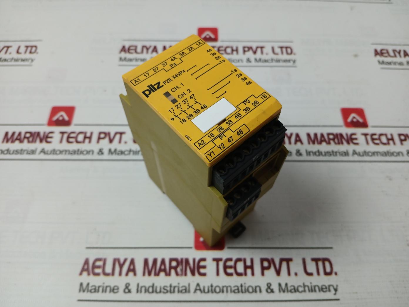 Pilz Pze X4vp4 24vdc 4n/O Safety Relay Expansion Module - Image 3