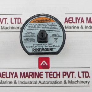 Rosemount 00753-9220-0001 Volt Primary Lithium Power Module