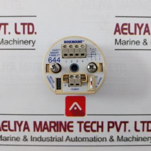 Rosemount 644hak5j6m5c4q4 Temperature Transmitter 42.4v