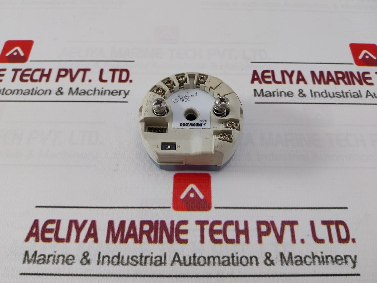 Rosemount 644hanaj6m5q4 Temperature Transmitter 42.4v