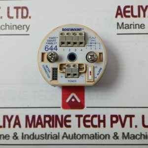 Rosemount 644hanaj8m5q4 Temperature Transmitter 42.2v