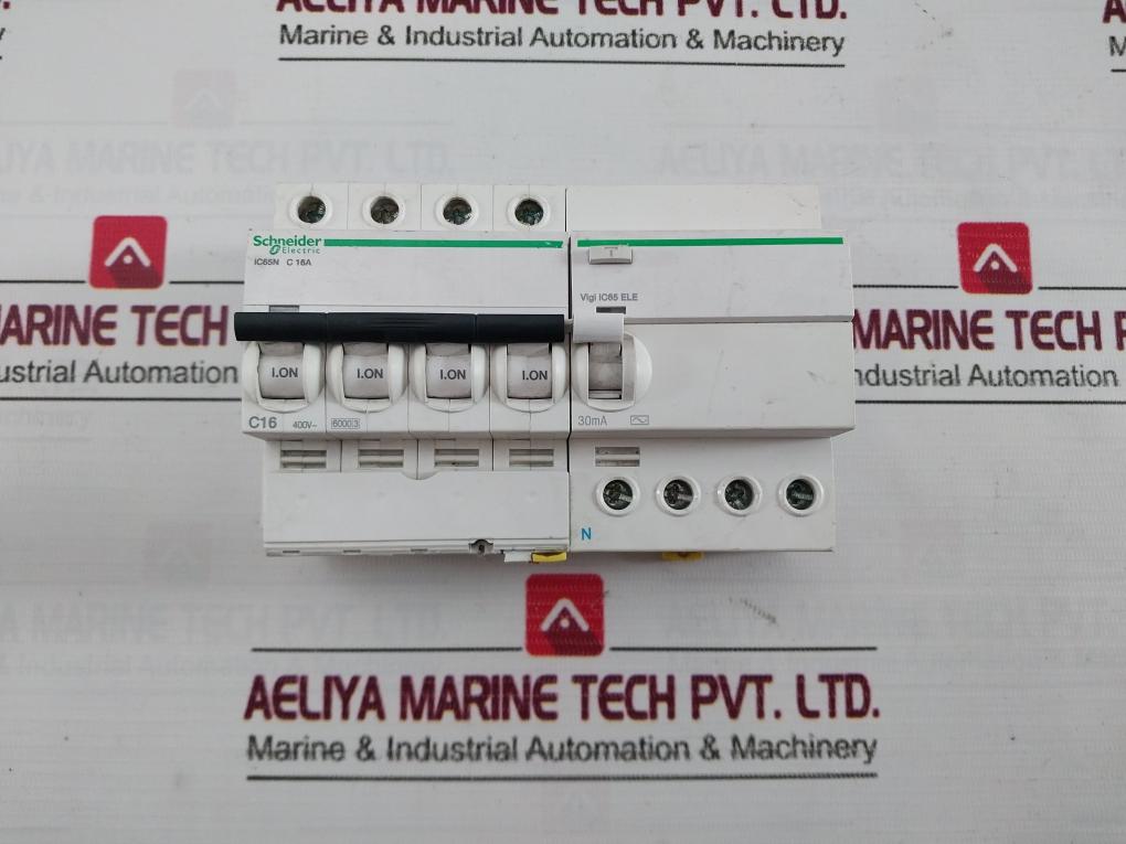 Schneider Electric Ic65n Miniature Circuit Breaker 60hz