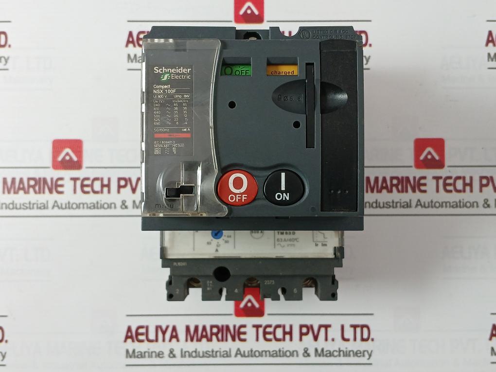 Schneider Electric Nsx 100f Circuit Breaker 240v