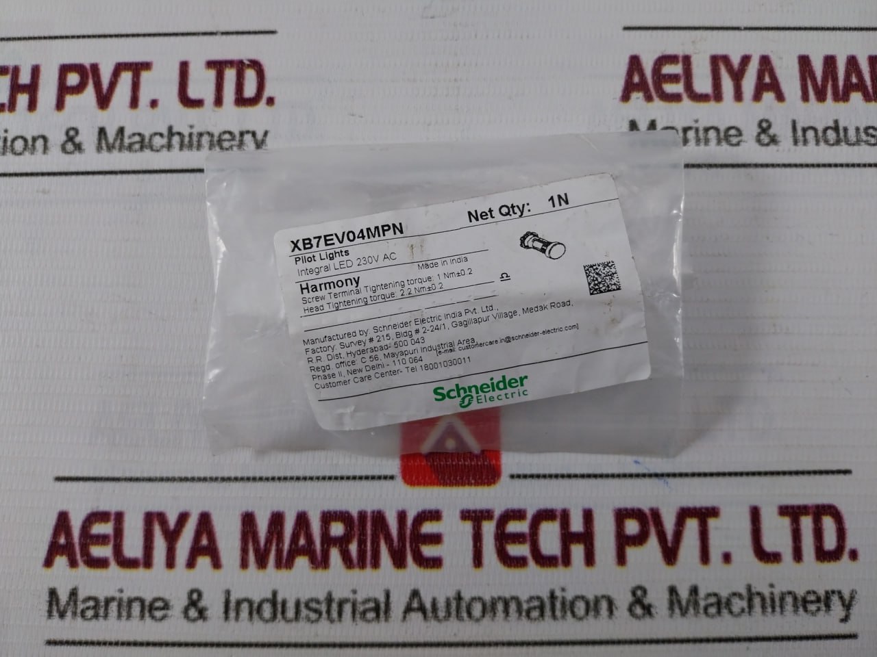 Schneider Electric Telemecanique Xb7ev04mpn Pilot Light 230v - Image 6