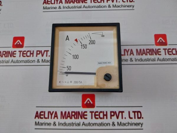 Semco 2005a Analog Ammeter